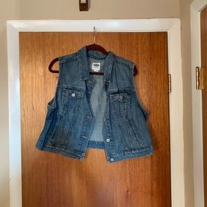 Denim vest